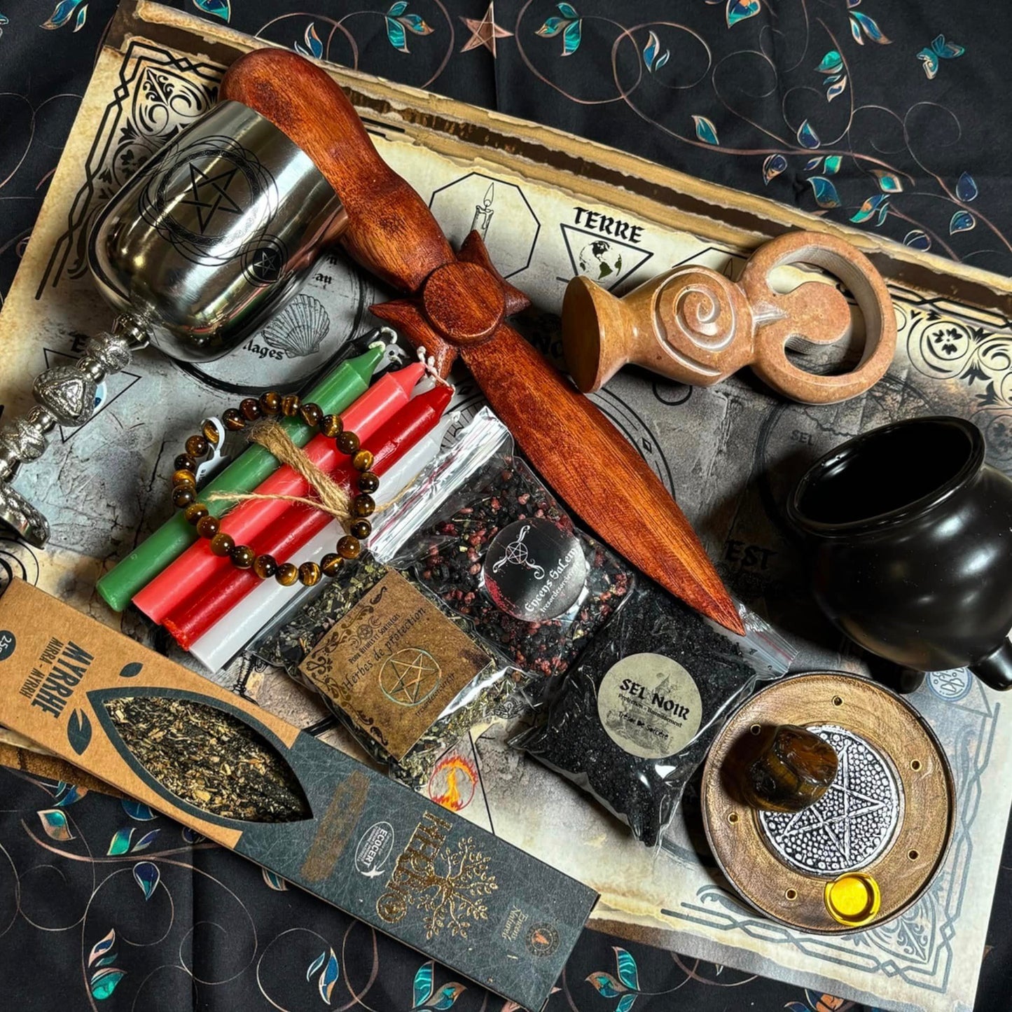 kit démarrage sorcière, witch box, box sorcière