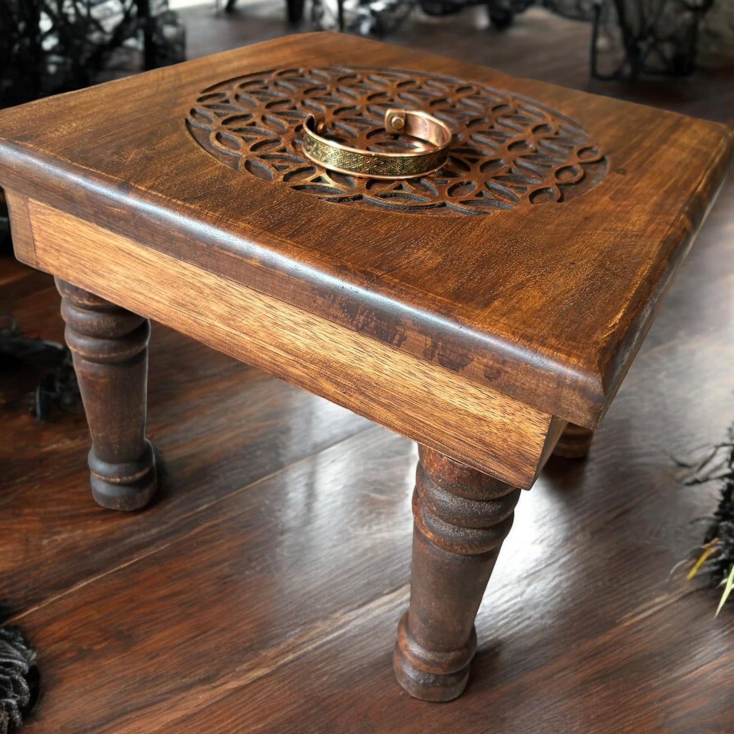 table d'autel fleur de vie