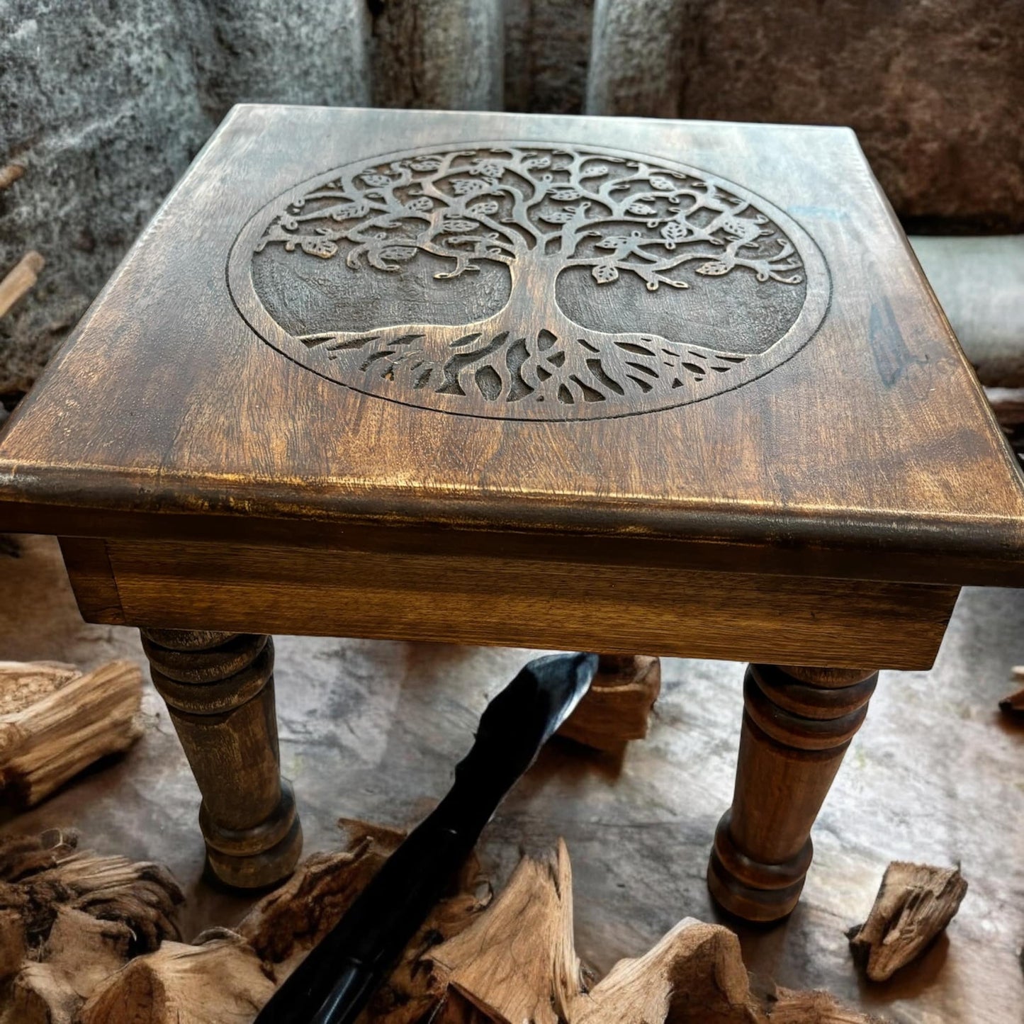 table d'autel "arbre de vie"