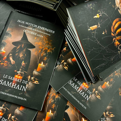 Box sorcière, witch box, box spirituelle, abonnement 3 mois livraison incluse