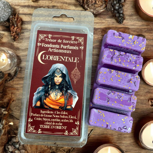 Fondants de cire parfumés "L'orientale