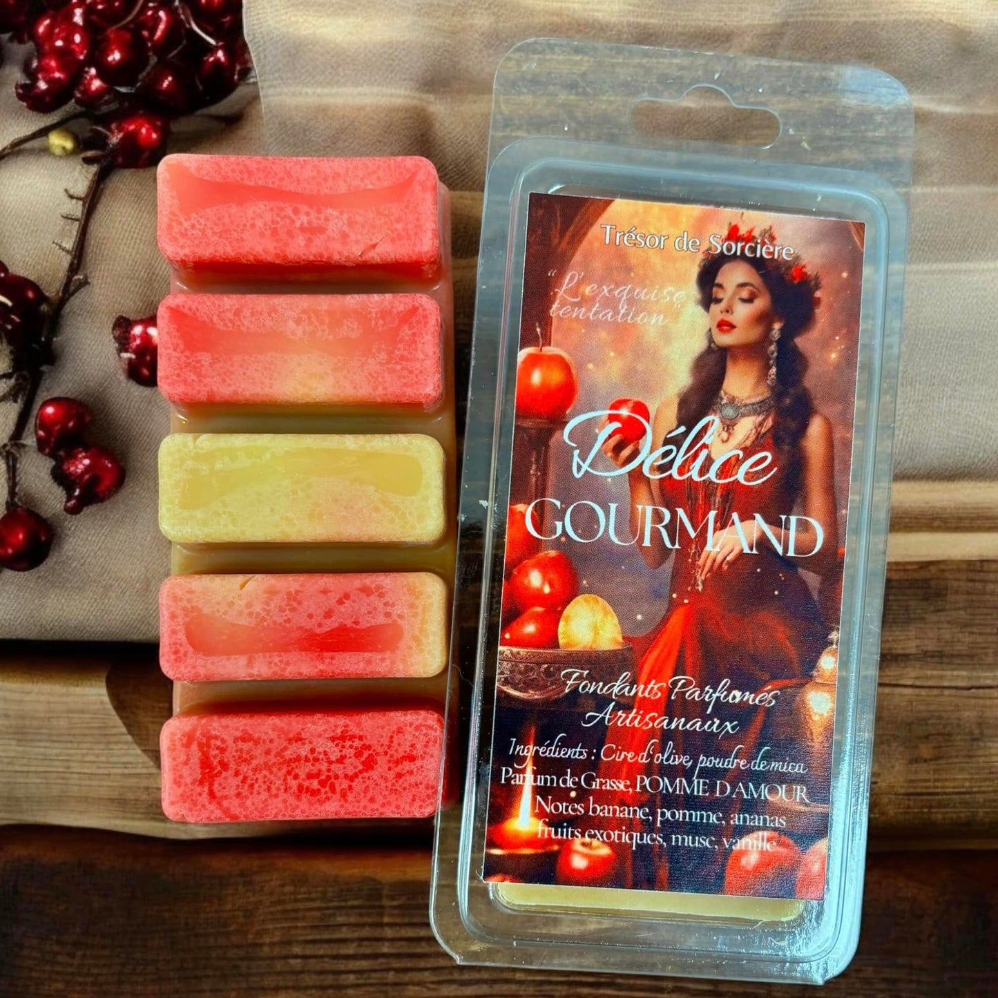 Pack de fondants parfumés "découverte"