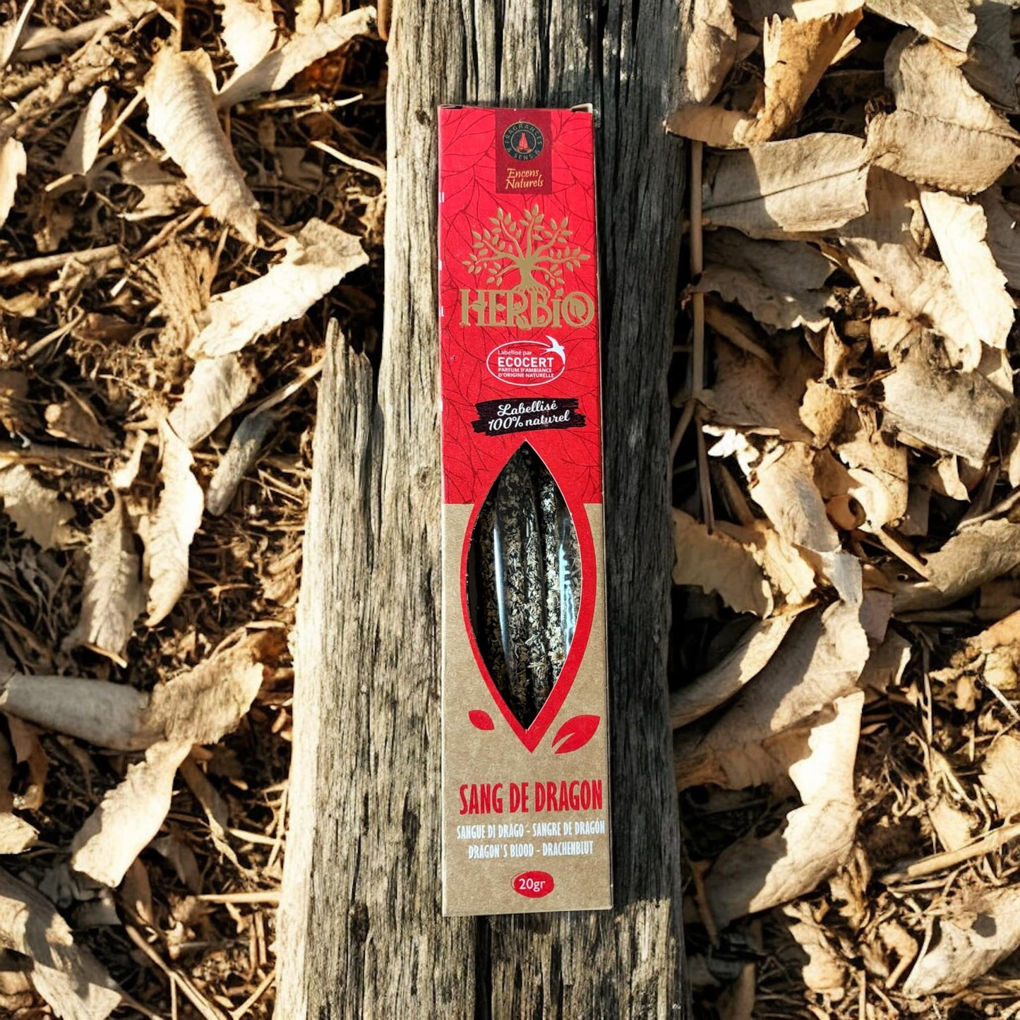 Pack encens HERBIO + 1 porte encens