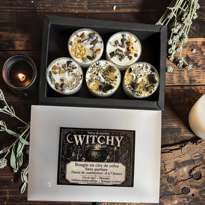 bougie chauffe plat witch