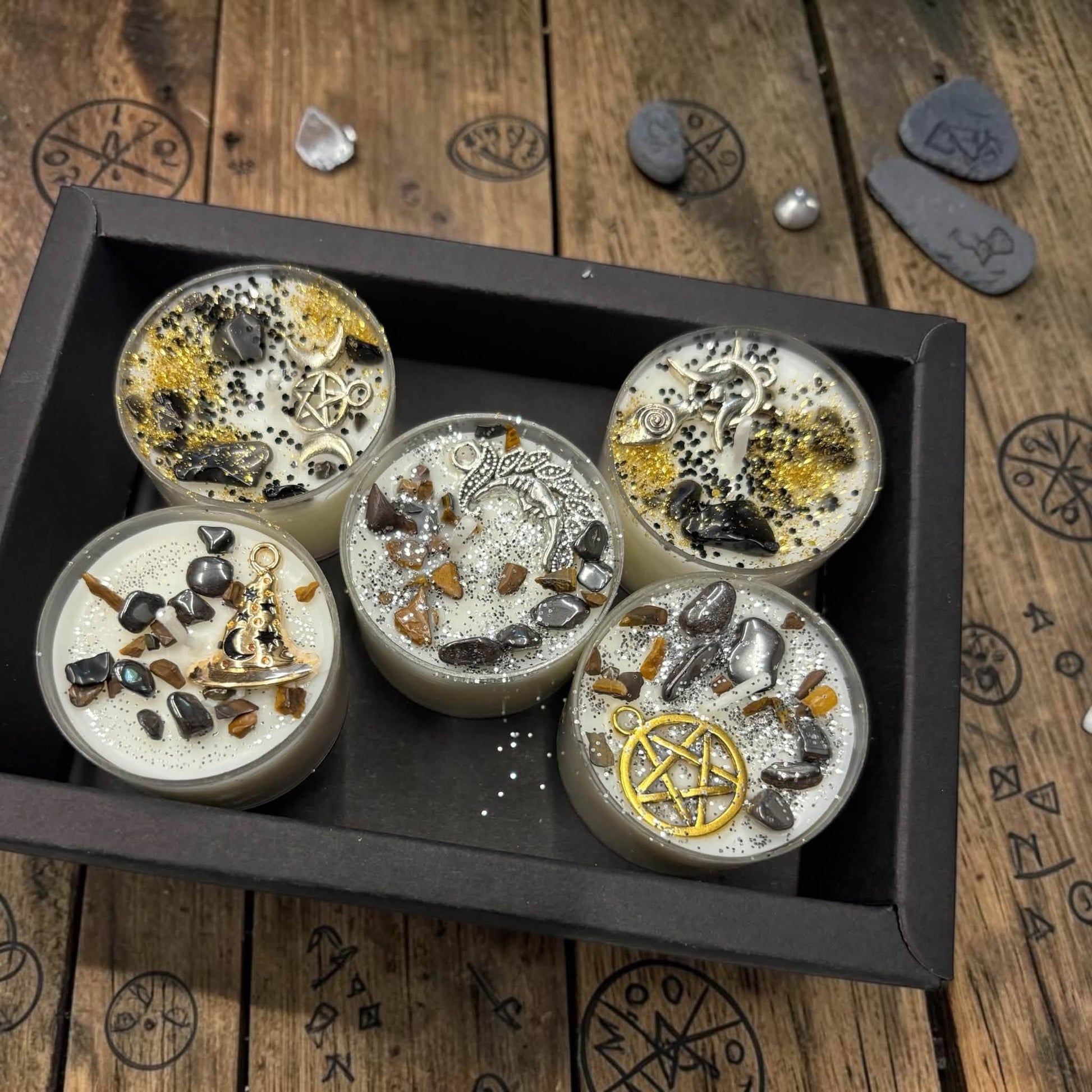bougie  rituel sorcière