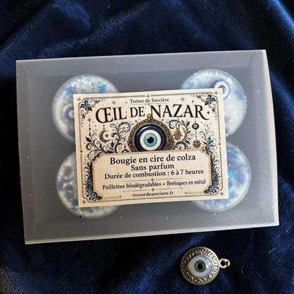 bougie chauffe plat œil de nazar