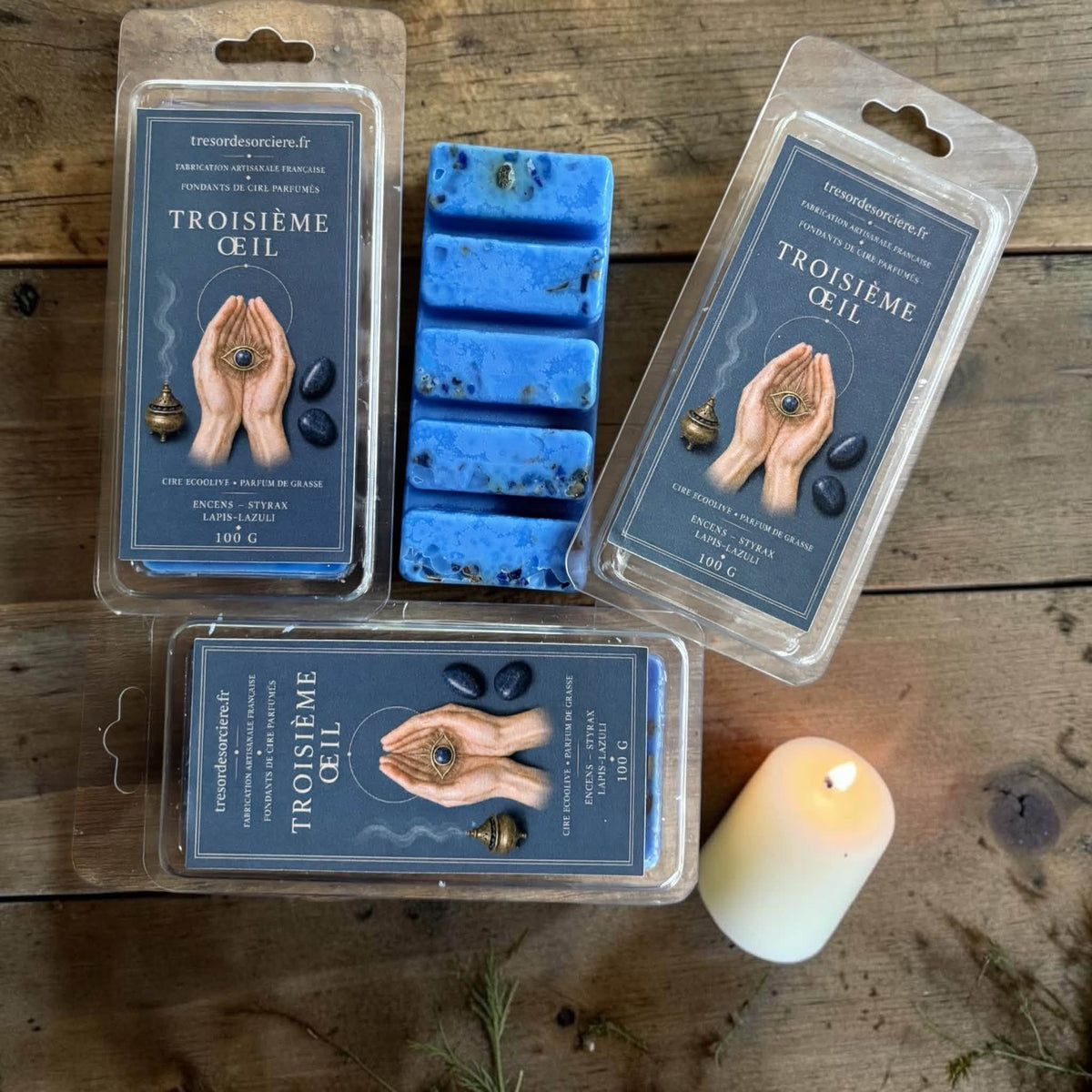 Fondants parfumés Troisième Œil - fondants sorcière intuition