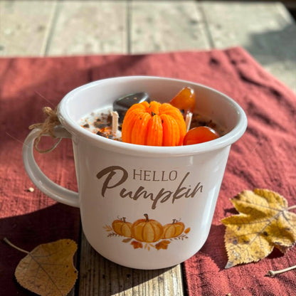 Bougie pumpkin automne 