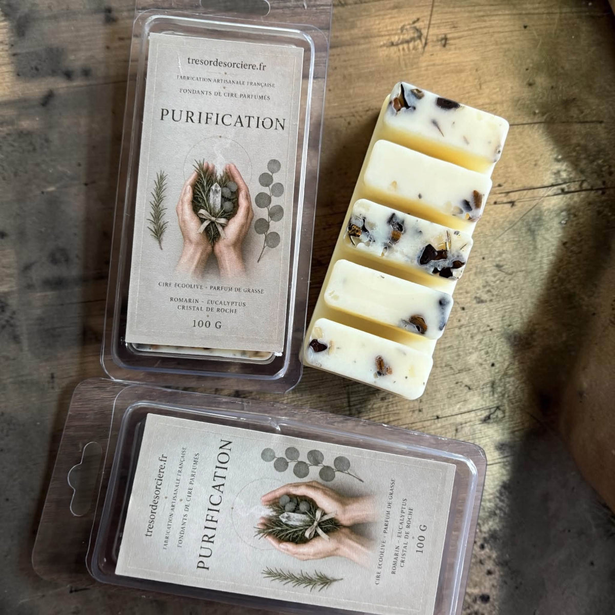 rituel de purification, fondants parfumés