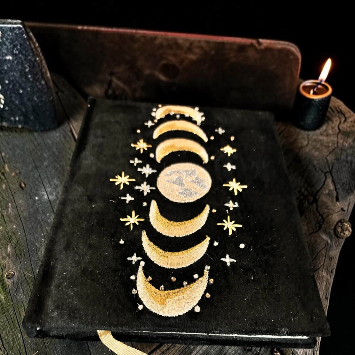 Coffret "Sorcière de lune", coffret de purification, box sorcière