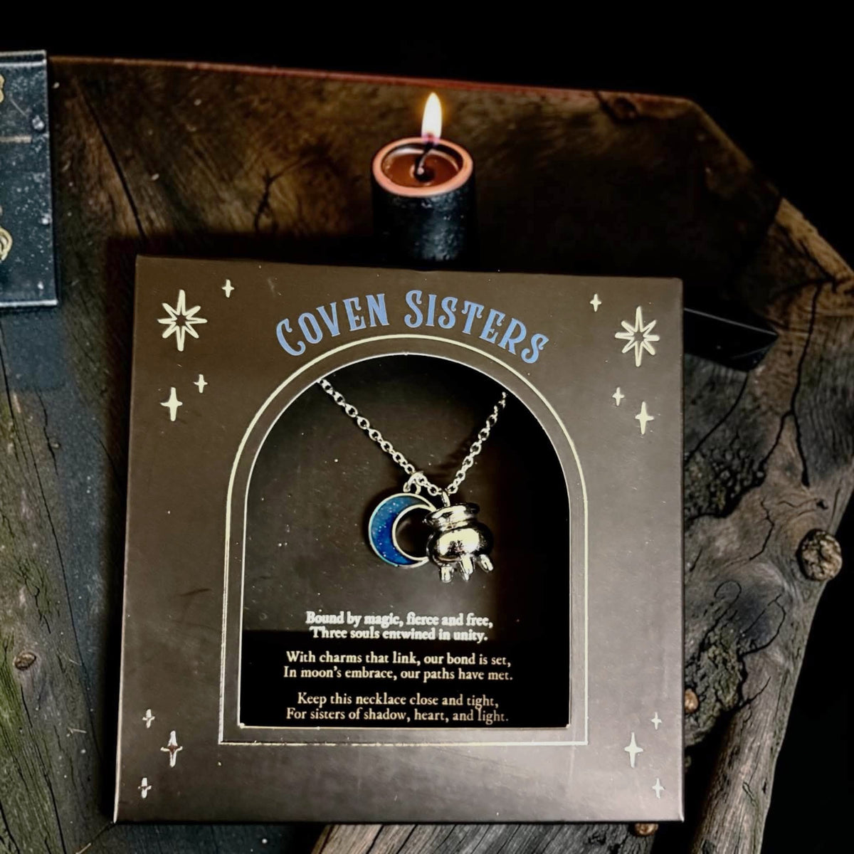 Coffret "Sorcière de lune", coffret de purification, box sorcière