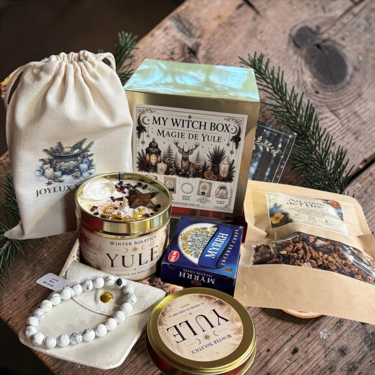 Yule box sabbat sorcière
