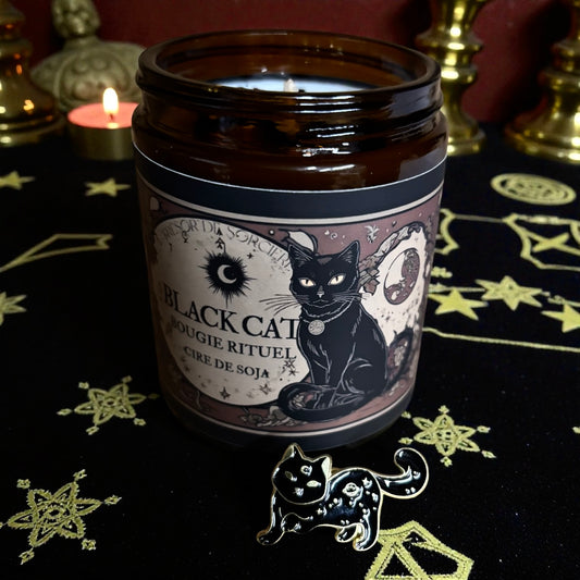 Bougie black cat