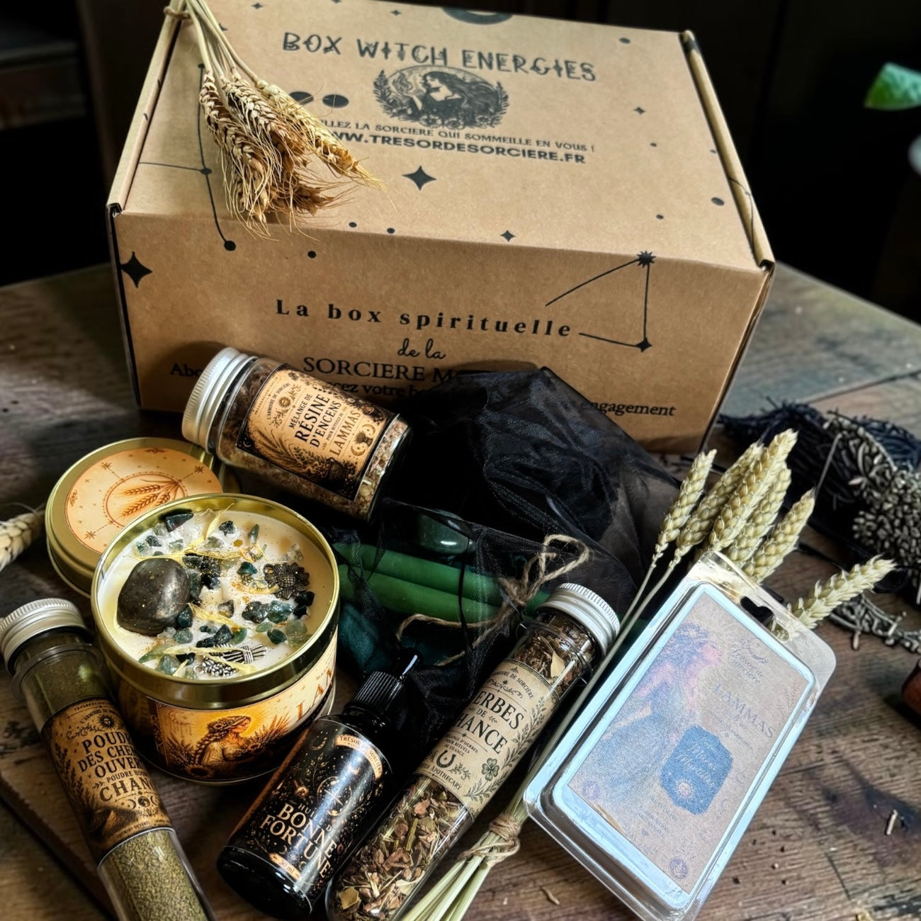 Box de Lammas, box spirituelle sorcière