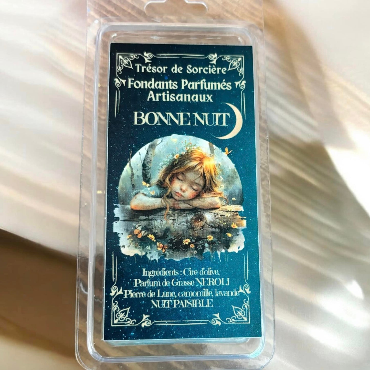 Fondants de cire parfumés "Bonne nuit"