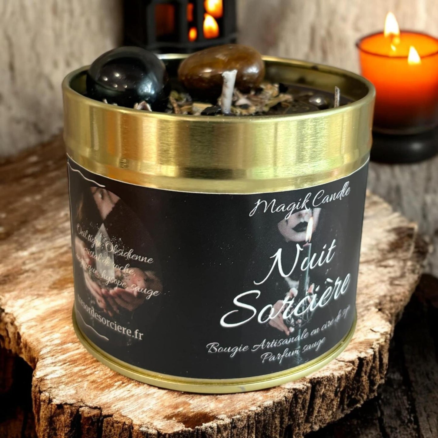 Bougie de protection " nuit sorcière"