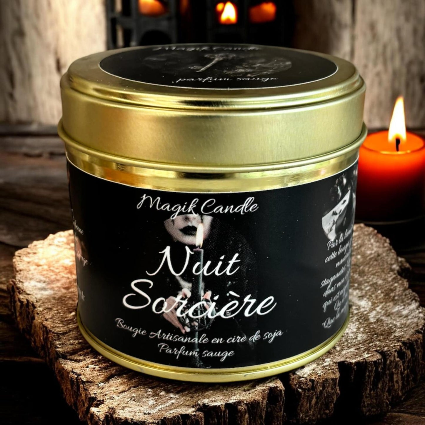 Bougie de protection " nuit sorcière"