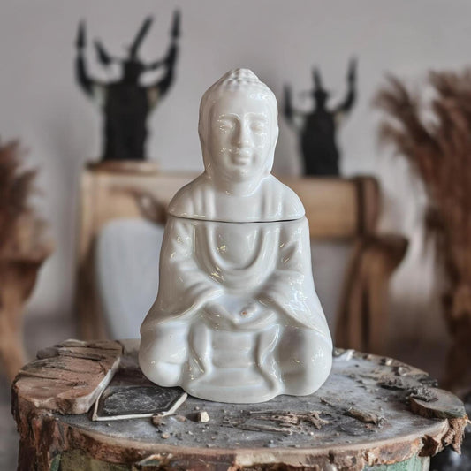 Brûleur à fondants "bouddha", brûle parfum, brûleur à cire