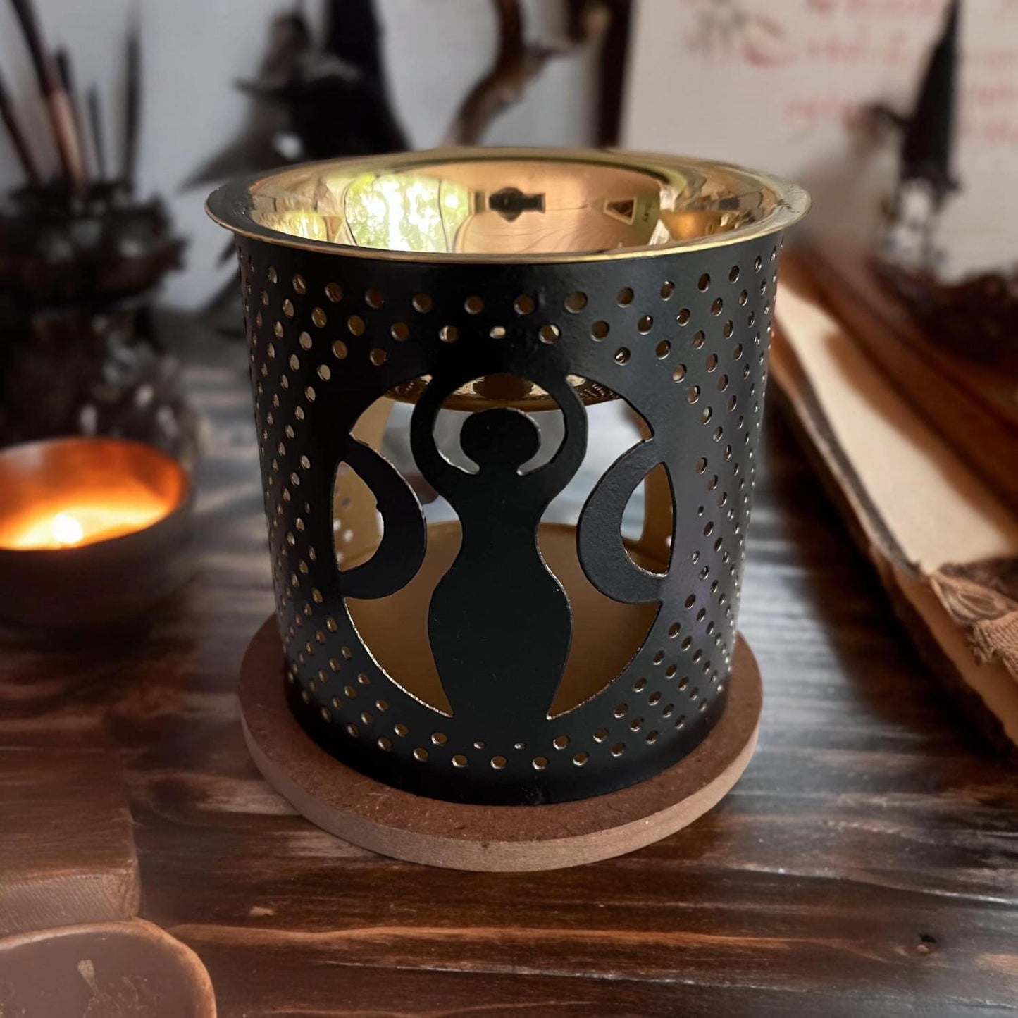 Brûleur à fondants, brûleur à huile, brûle parfum