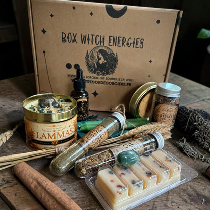 Box de Lammas, witch box Lughnasadh sabbat des moissons