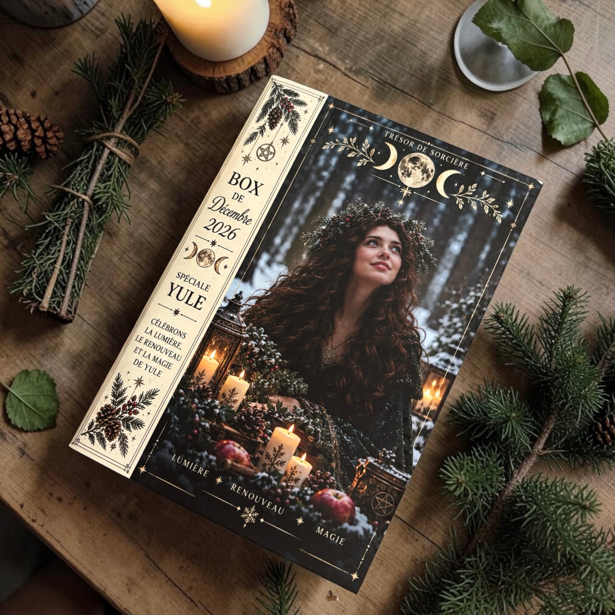 Box Yule, witch box Yule , box sorcière Yule