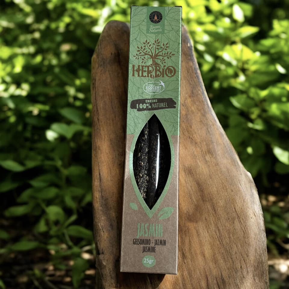 Pack de 6 boîtes d'encens HERBIO + porte encens