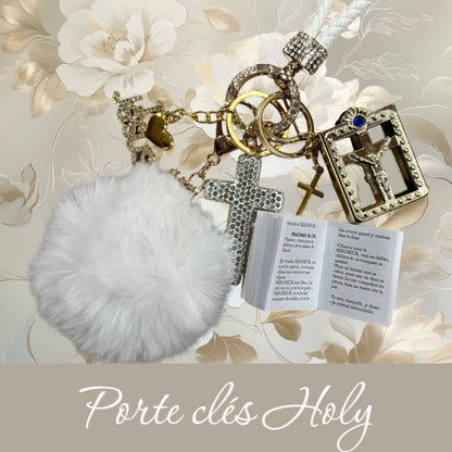 Porte clés Holy, porte clés religieux, porte clés spirituel