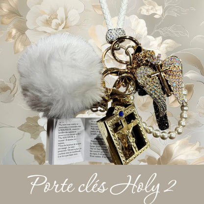 Porte clés Holy, porte clés religieux, porte clés spirituel