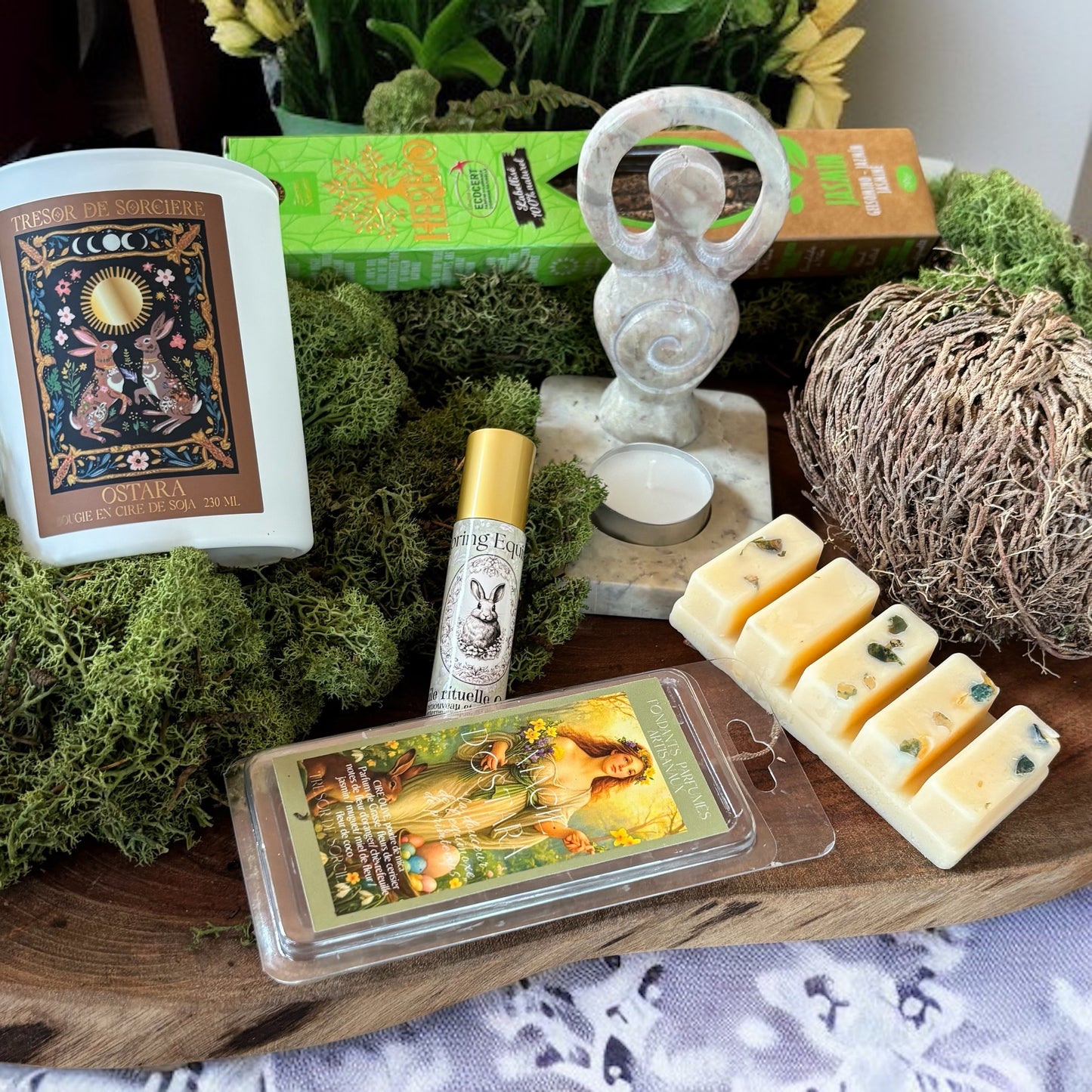 Box Ostara, sabbat d’ostara, box sorcière, witchbox