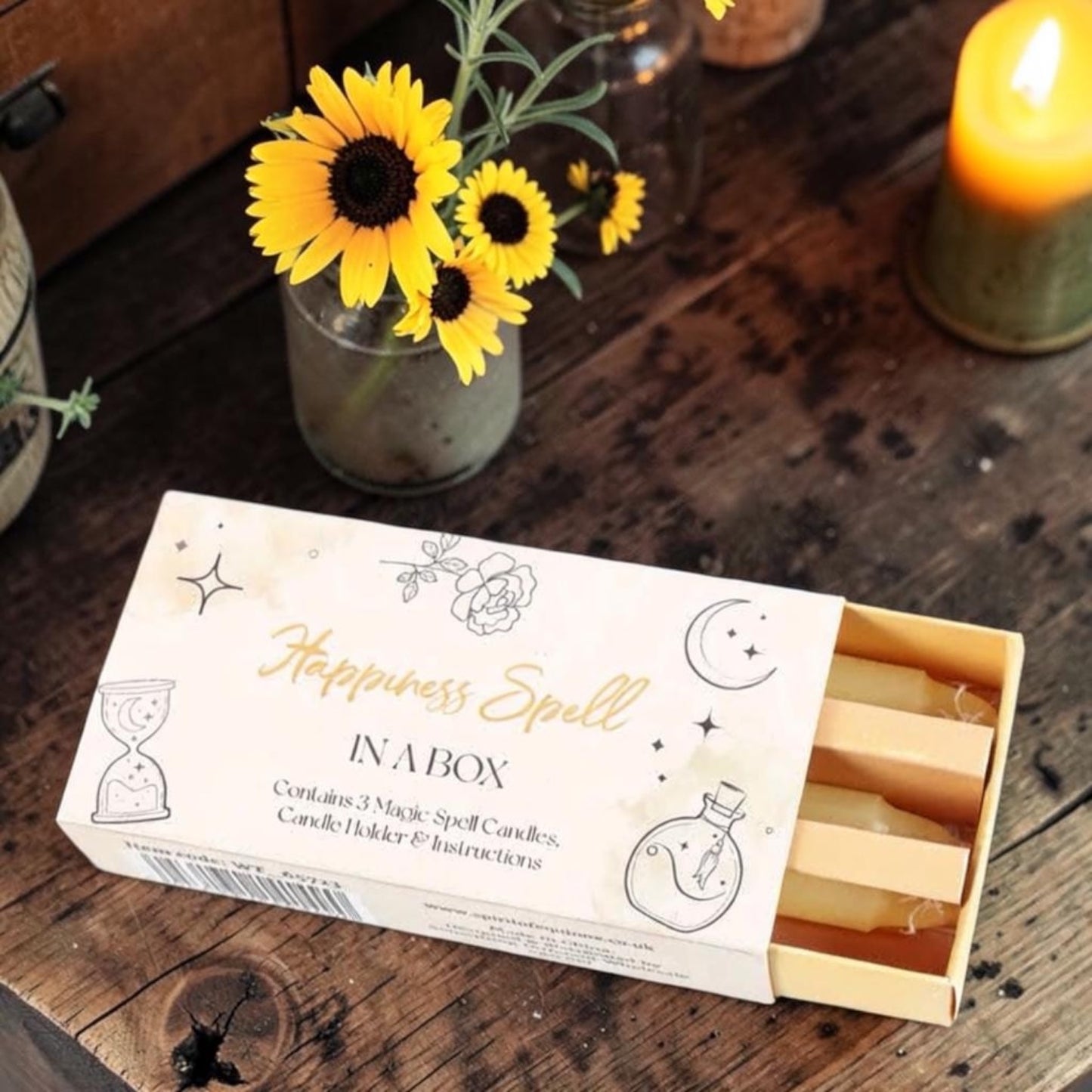 Box de Litha, solstice d'été, box sorcière, witchbox Litha
