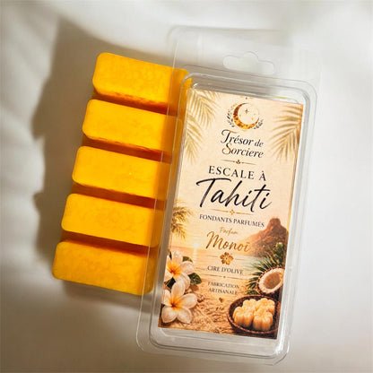 Fondants de cire parfumés "escale à Tahiti"