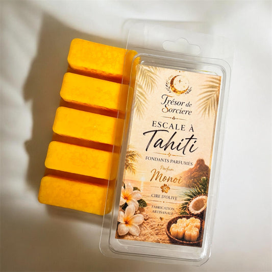 Fondants de cire parfumés "escale à Tahiti"