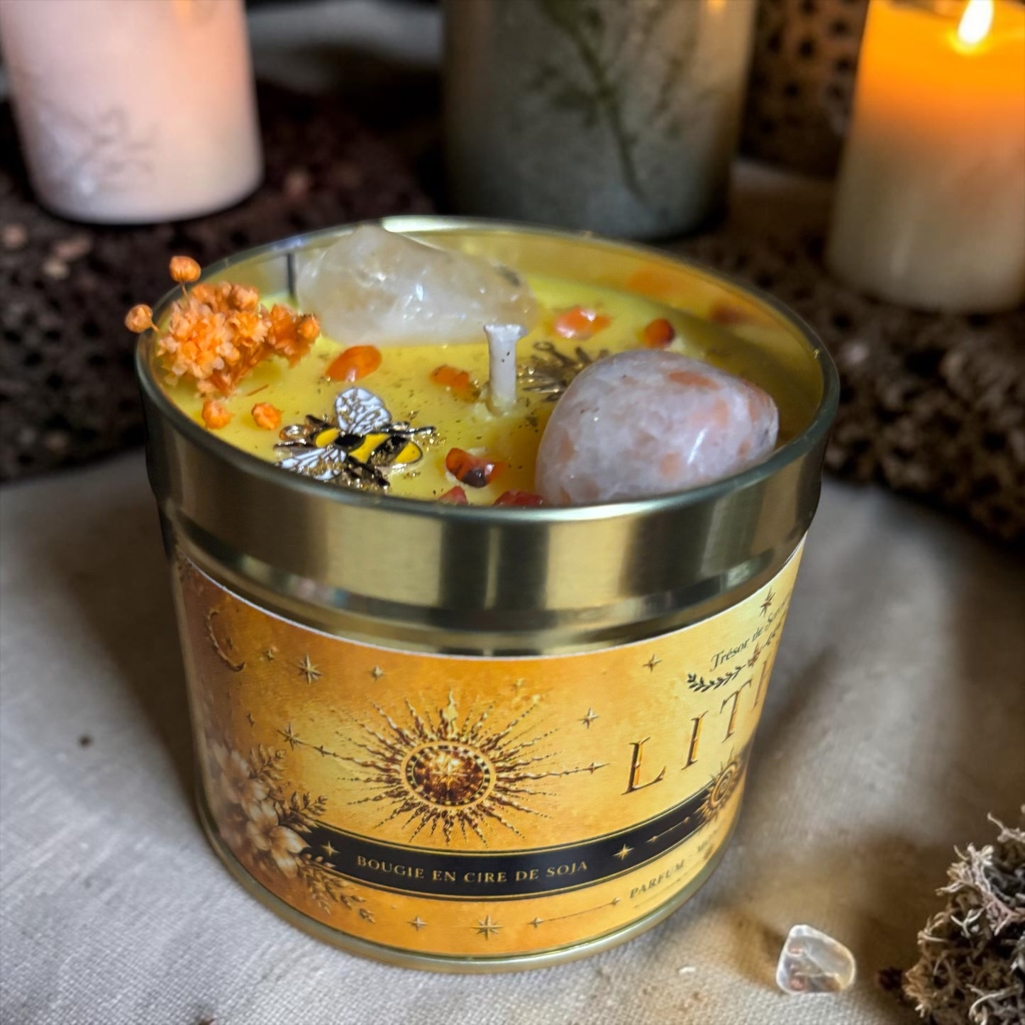 Box de Litha, solstice d'été, box sorcière, witchbox Litha