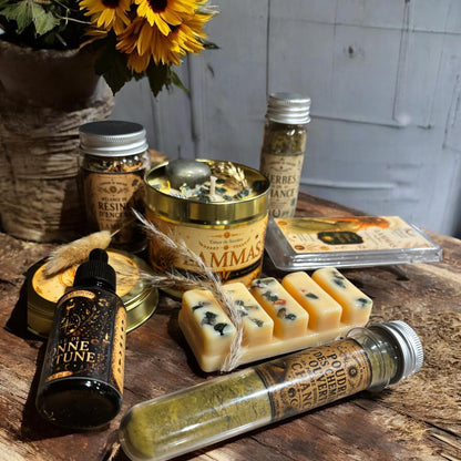 Box de Lammas, box sorcière, Lughnasadh, sabbat de lammas, witchbox Lammas