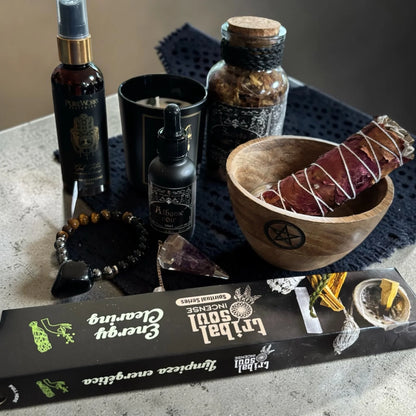 Coffret en bois déesse wicca