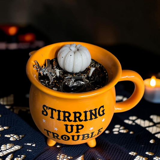 Bougie chaudron Samhain 