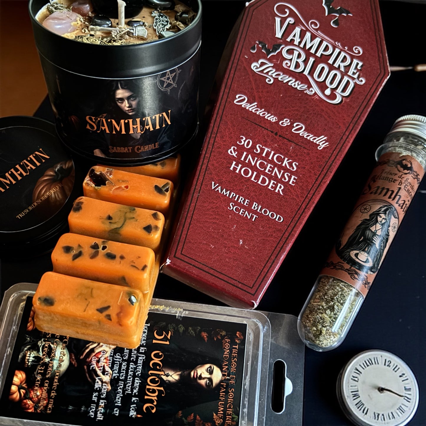 Box de Samhain, witch box Samhain, box sorcière,