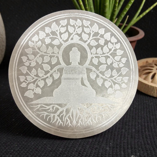 Cercle de sélénite "zen"