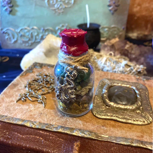 Spell jar sucesso, spell jar abondance