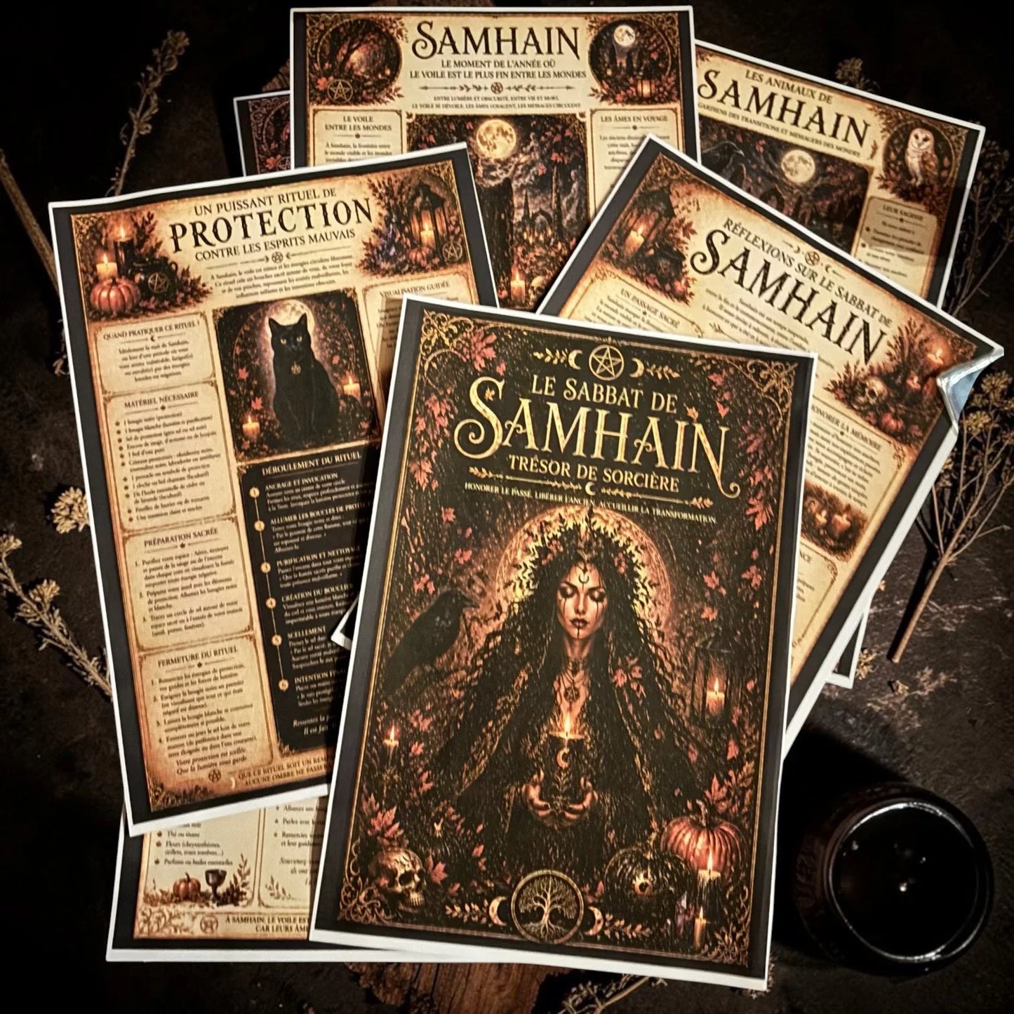 Téléchargement grimoire 22 pages " le sabbat de Samhain"
