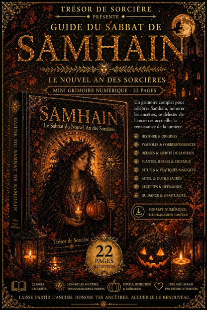 Téléchargement grimoire 22 pages " le sabbat de Samhain"