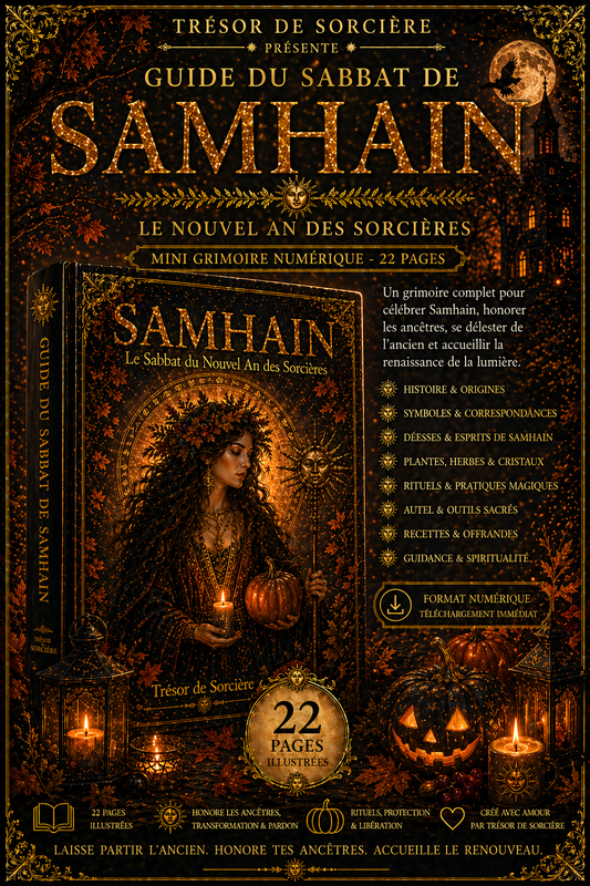 Téléchargement grimoire 22 pages " le sabbat de Samhain"