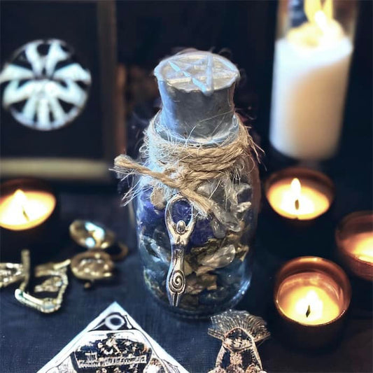 Spell jar Vénusa, aide spirituelle