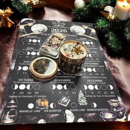 Box de Yule, witch box Yule, box sorcière,  box spirituelle, décembre 2025