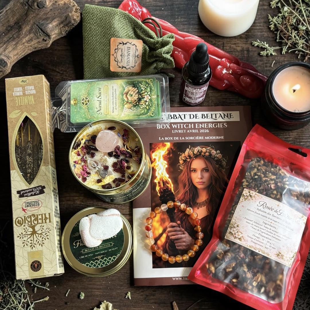 Abonnement Box Witch Energies 3 mois, contenu box