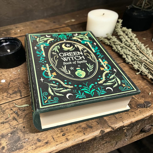 Boîte grimoire, boîte livre