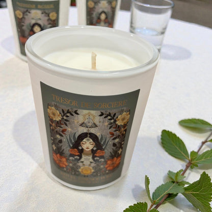 Bougie Rituel Essence Pure, bougie d'intention, bougie spirituelle