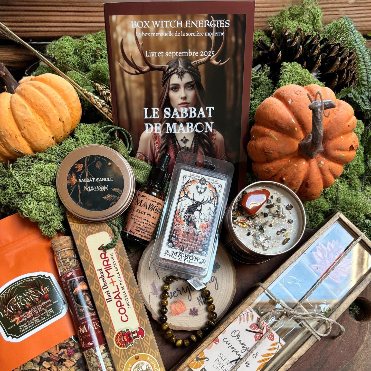 Box sorcière, witch box, box spirituelle, abonnement 3 mois livraison incluse