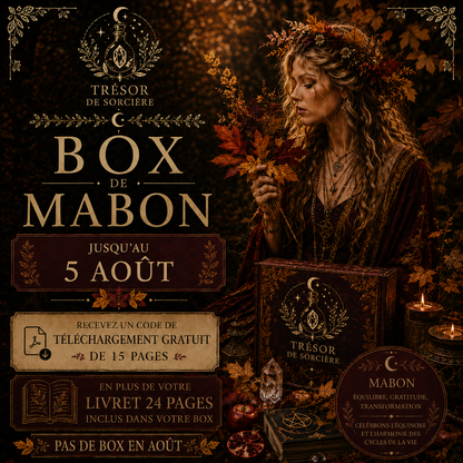 Box de Mabon, promo witch box équinoxe d'automne