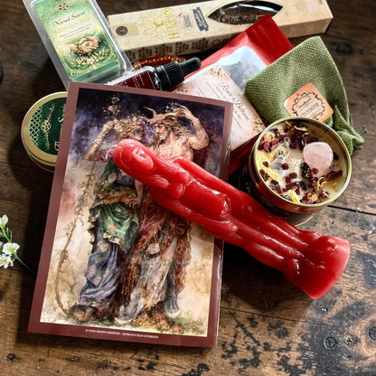 Box Beltane, Rituel du Feu Sacré, witchbox Beltane, box sorcière, box spirituelle Beltane